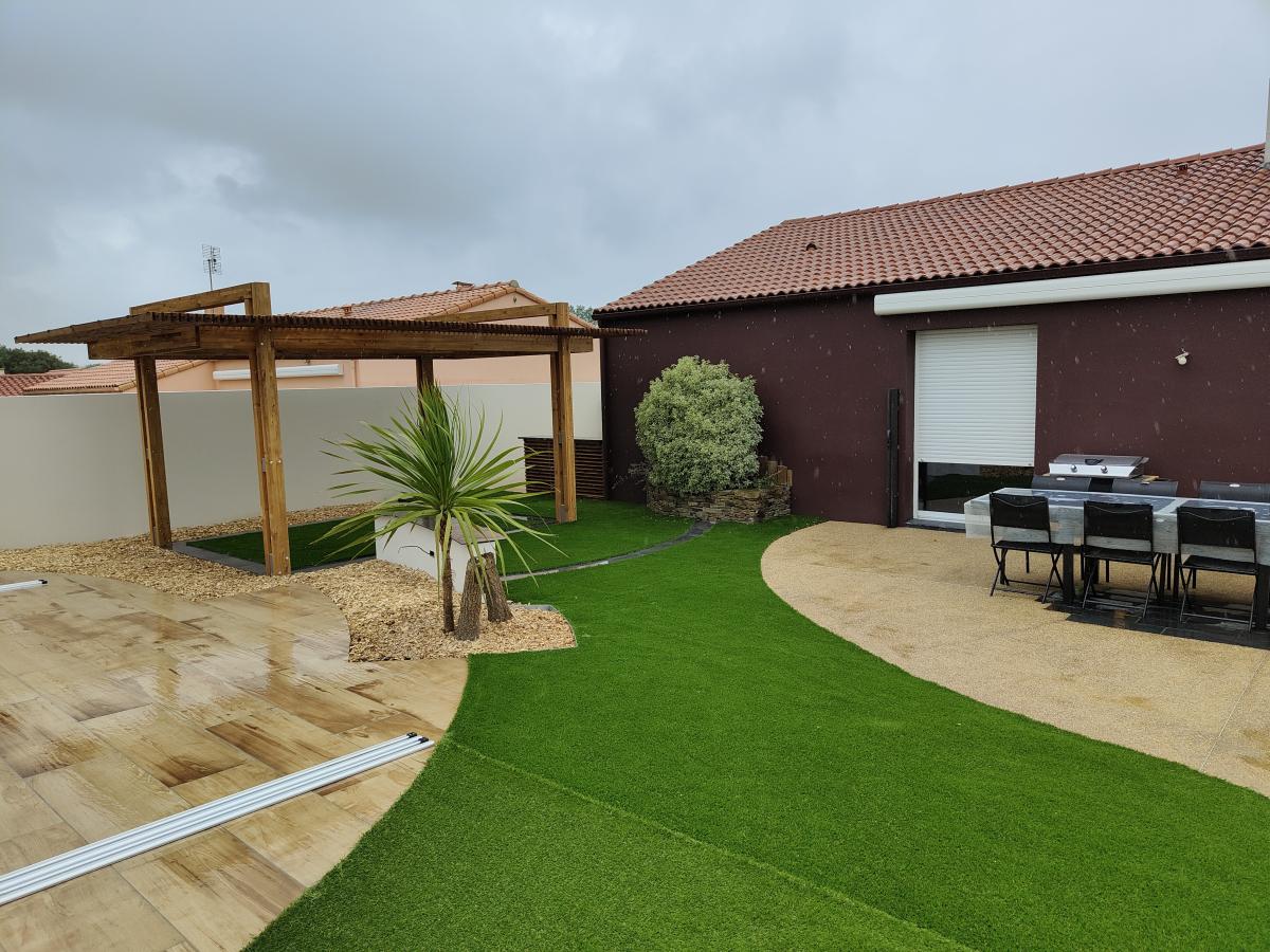 Aménagement extérieur à Saint-Fulgent